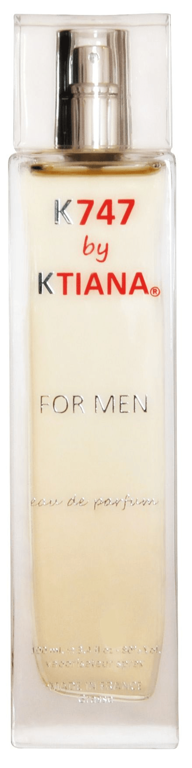 K747 by KTIANA 100ml avec son bracelet offert, UN GRAND PARFUM, FOR MEN : Pour Les Hommes - LIVRAISON OFFERTE