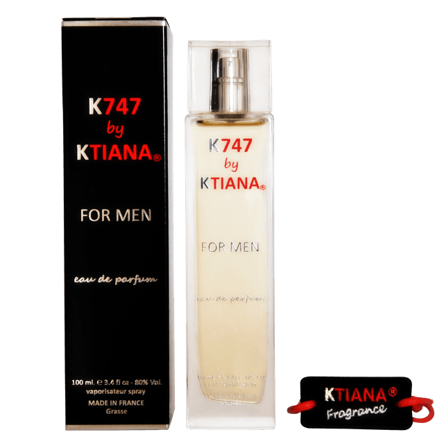 K747 by KTIANA 100ml avec son bracelet offert, UN GRAND PARFUM, FOR MEN : Pour Les Hommes - LIVRAISON OFFERTE